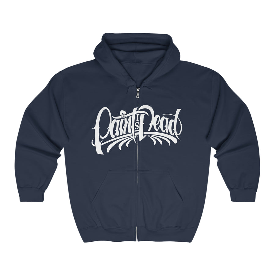 Paint Is Dead Full Zip Hoodie - Wrap Merch Paint Is Dead Full Zip Hoodie - Wrap Merch