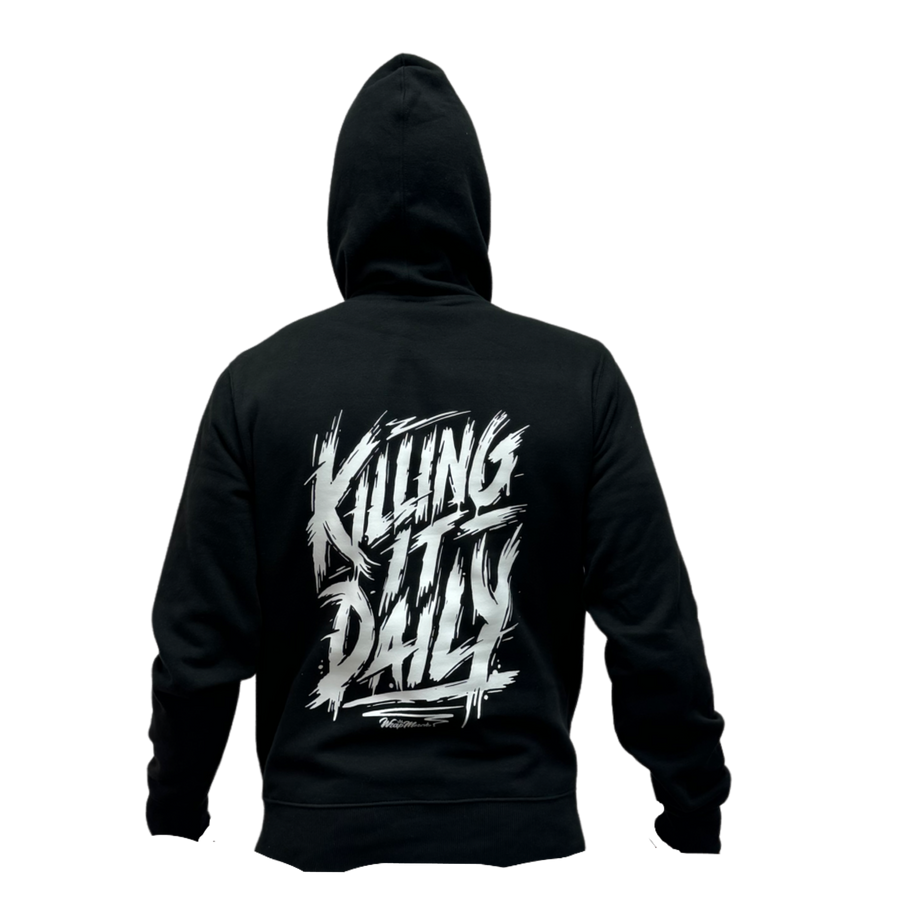 Killing it Daily 2.0 Hoodie - Wrap Merch Killing it Daily 2.0 Hoodie - Wrap Merch