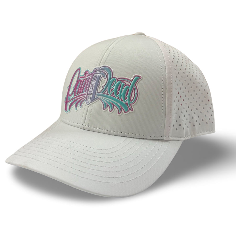 PAINT IS DEAD White Pink and Blue Easter Hat - Wrap Merch PAINT IS DEAD White Pink and Blue Easter Hat - Wrap Merch