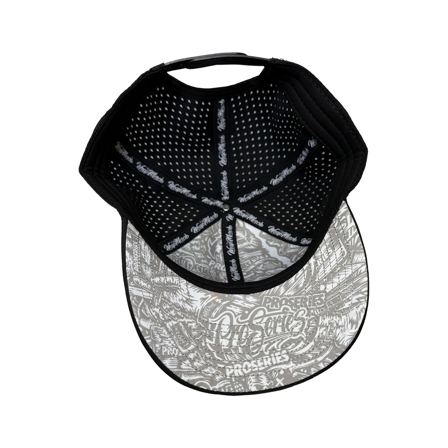 *Limited edition* Paint is Dead – Black & White Embroidered Hat  *Limited edition* Paint is Dead – Black & White Embroidered Hat