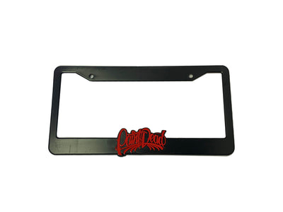 Paint Is Dead Red Plate Cover - Paint is Dead Merchandise