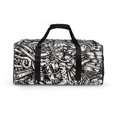 PROCAMO Duffle Bag - Black / White - pidmerch