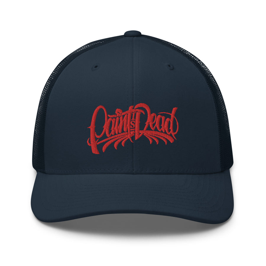 Paint is Dead Trucker Cap - pidmerch Paint is Dead Trucker Cap - pidmerch