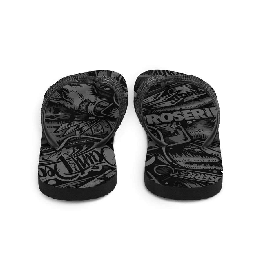 Paint is Dead PROCAMO Flip-Flops - pidmerch Paint is Dead PROCAMO Flip-Flops - pidmerch