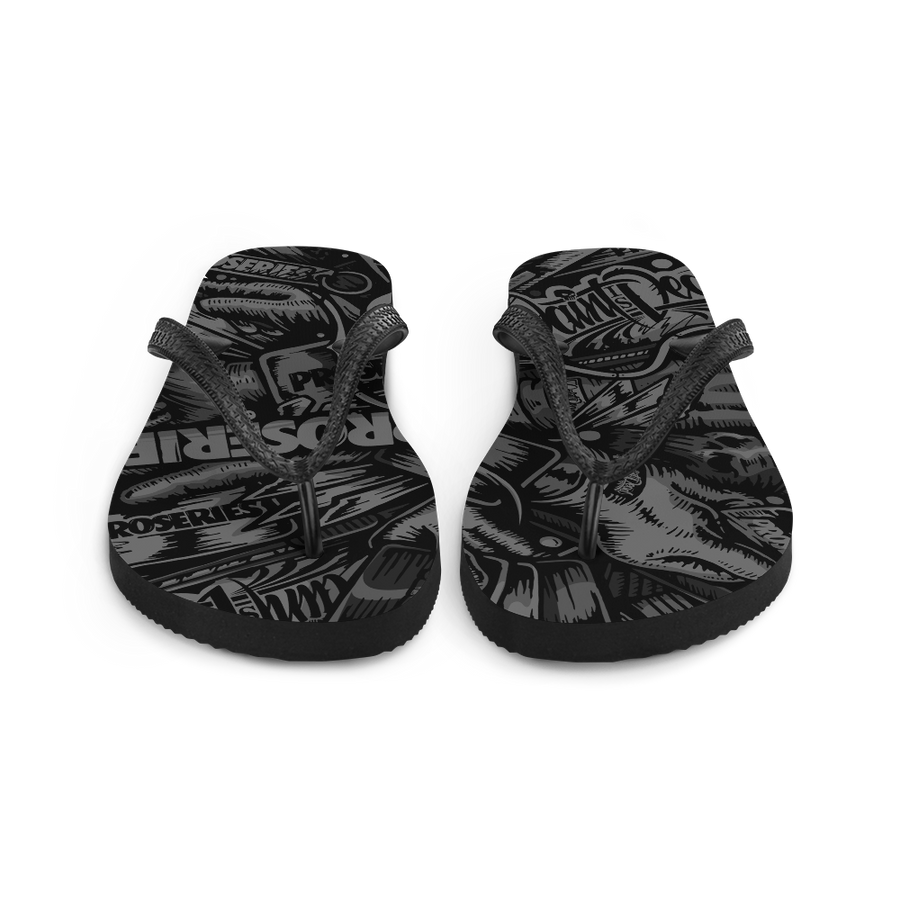 Paint is Dead PROCAMO Flip-Flops - pidmerch Paint is Dead PROCAMO Flip-Flops - pidmerch