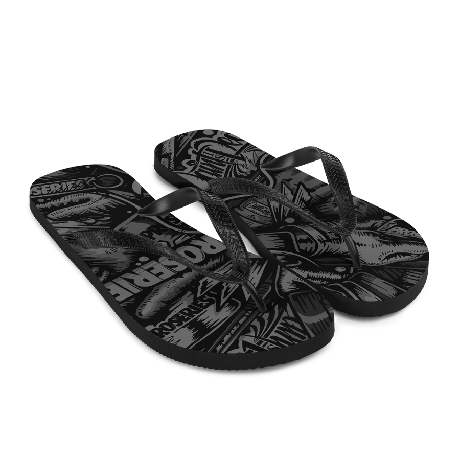 Paint is Dead PROCAMO Flip-Flops - pidmerch Paint is Dead PROCAMO Flip-Flops - pidmerch