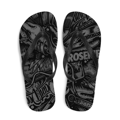 Paint is Dead PROCAMO Flip-Flops - pidmerch