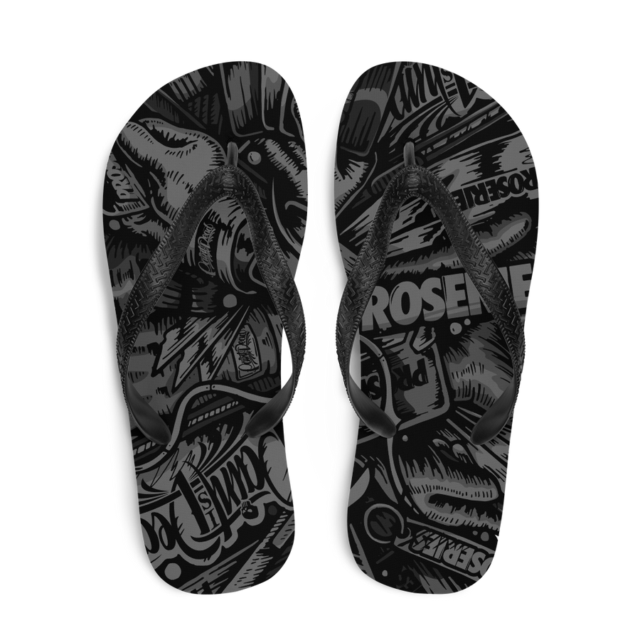 Paint is Dead PROCAMO Flip-Flops - pidmerch Paint is Dead PROCAMO Flip-Flops - pidmerch