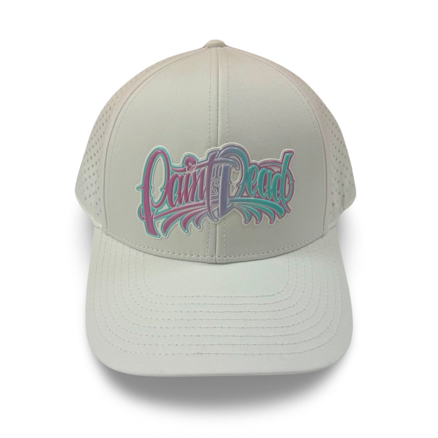PAINT IS DEAD White Pink and Blue Easter Hat - Wrap Merch