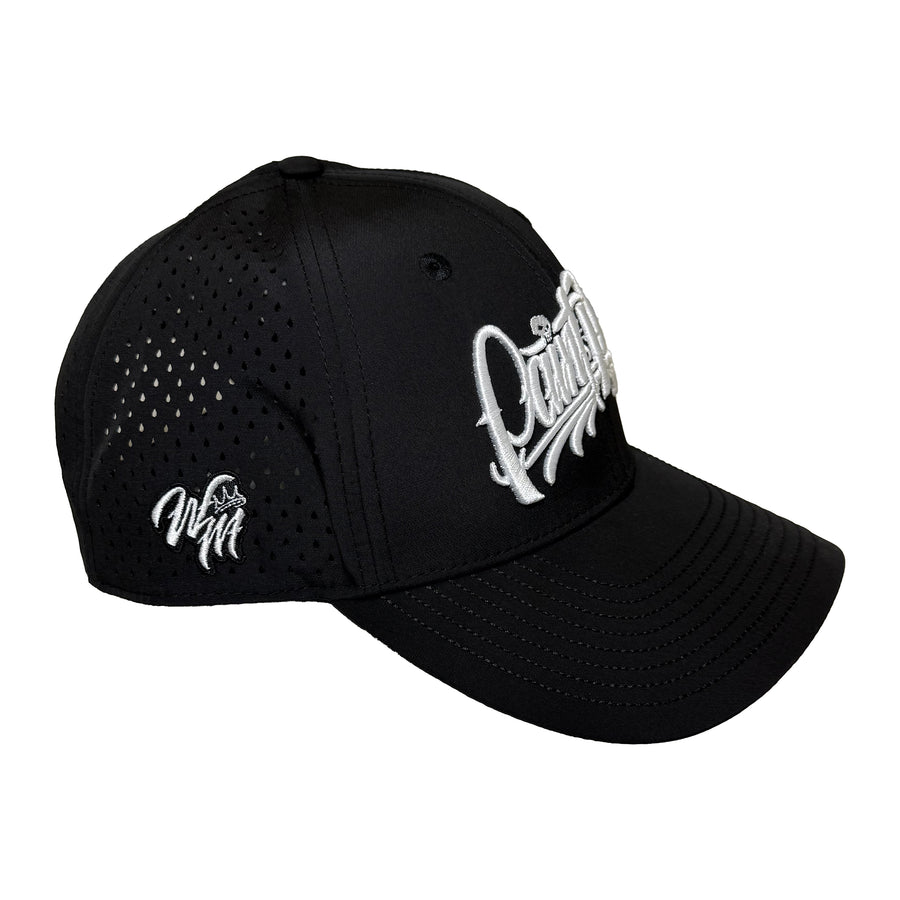 *Limited edition* Paint is Dead – Black & White Embroidered Hat 